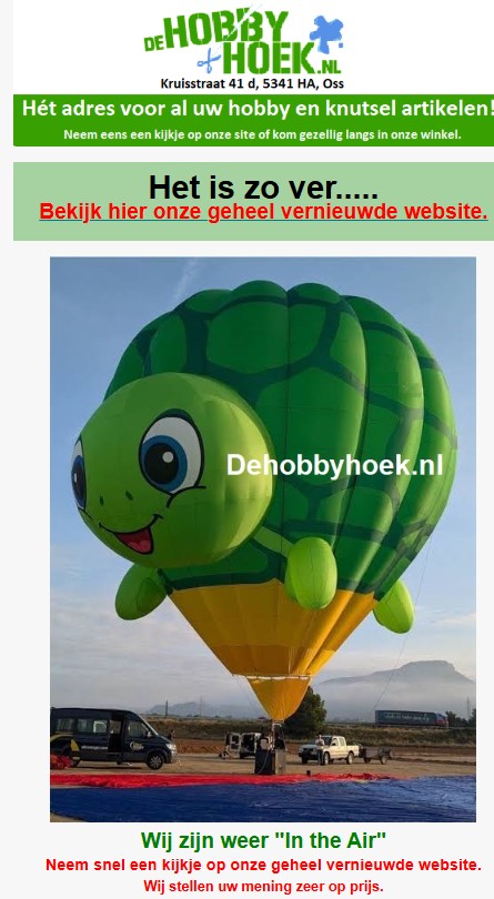 Onze nieuwe website is online 15-06-2026