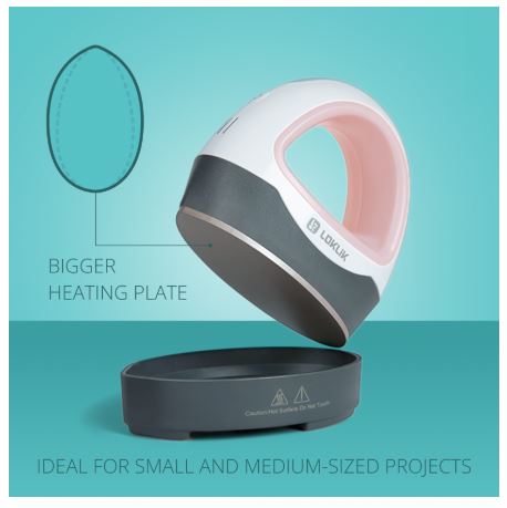 LOKLiK Mini Heat Press - LOKLiK Romantisch Roze (000179)