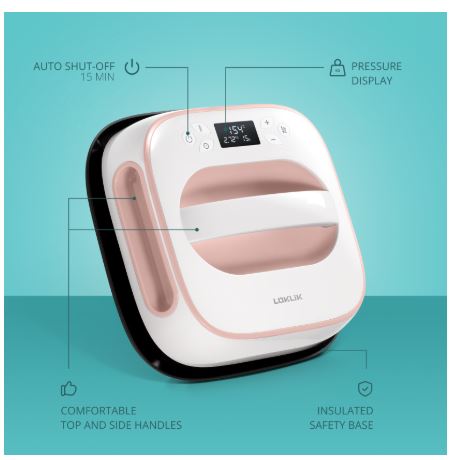 LOKLiK Easy Heat Press - Romantisch Roze (000339)