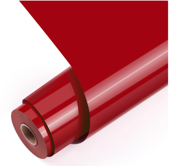 Heat Transfer Vinyl Basic- Red - 30.5 x 180 cm (000780)