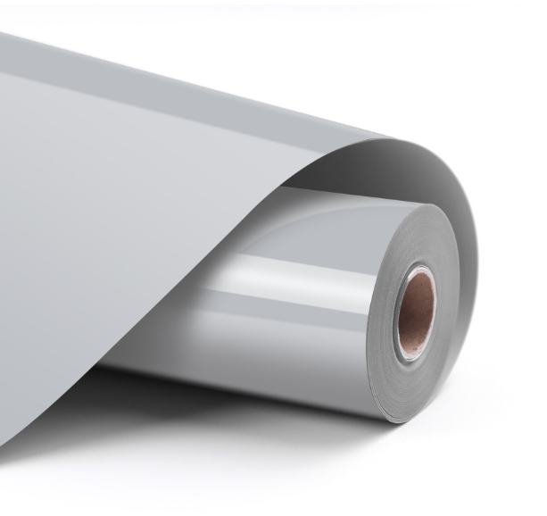 Heat Transfer Vinyl Basic- Silver - 30.5 x 180 cm (000803)