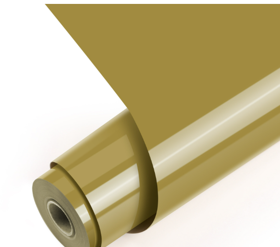 Heat Transfer Vinyl Basic- Golden - 30.5 x 180 cm (000810)