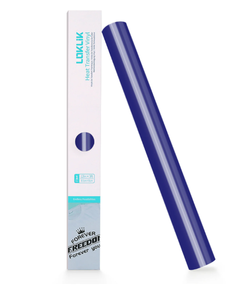 Heat Transfer Vinyl Basic- Royal Blue - 30.5 x 180 cm (000827)