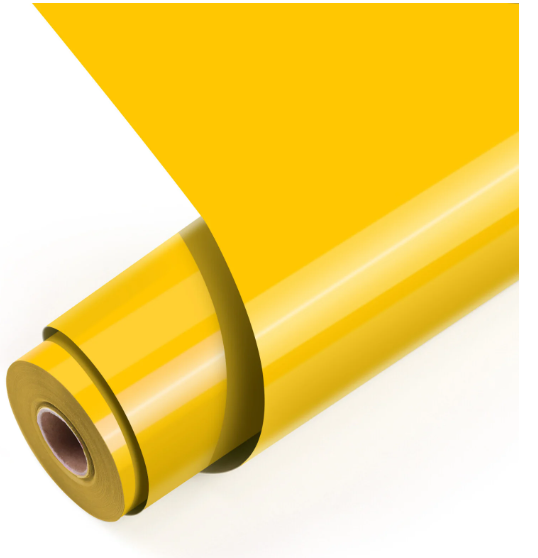 Heat Transfer Vinyl Basic- Yellow - 30.5 x 180 cm (000834)