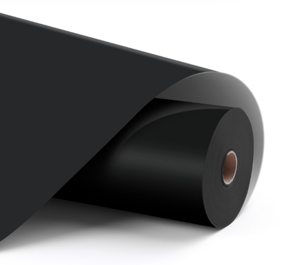 Heat Transfer Vinyl Basic 12 m - Black - 30.5 x 1200 cm (001176)
