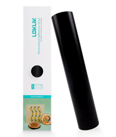 Heat Transfer Vinyl Basic 12 m - Black - 30.5 x 1200 cm (001176)