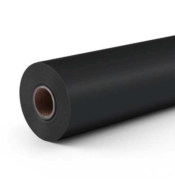 Permanent Adhesive Vinyl Matte - Black - 30.5 x 180 cm (002043)