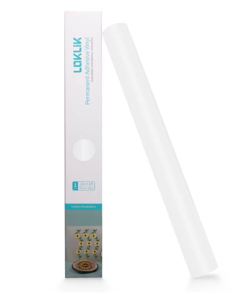 Permanent Adhesive Vinyl Matte - White - 30.5 x 180 cm (002050)