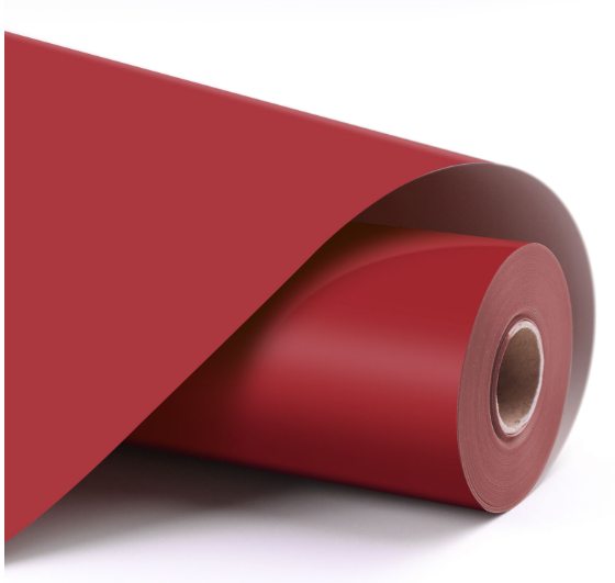 Permanent Adhesive Vinyl Matte - Red - 30.5 x 180 cm (002067)
