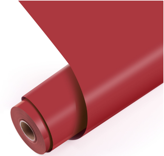 Permanent Adhesive Vinyl Matte - Red - 30.5 x 180 cm (002067)