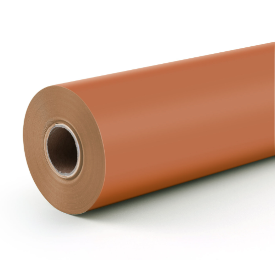 Permanent Adhesive Vinyl Matte - Orange - 30.5 x 180 cm (002074)