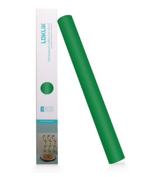 Permanent Adhesive Vinyl Matte - Green - 30.5 x 180 cm (002098)