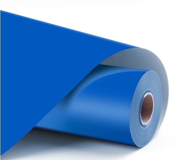 Permanent Adhesive Vinyl Matte - Blue - 30.5 x 180 cm (002104)