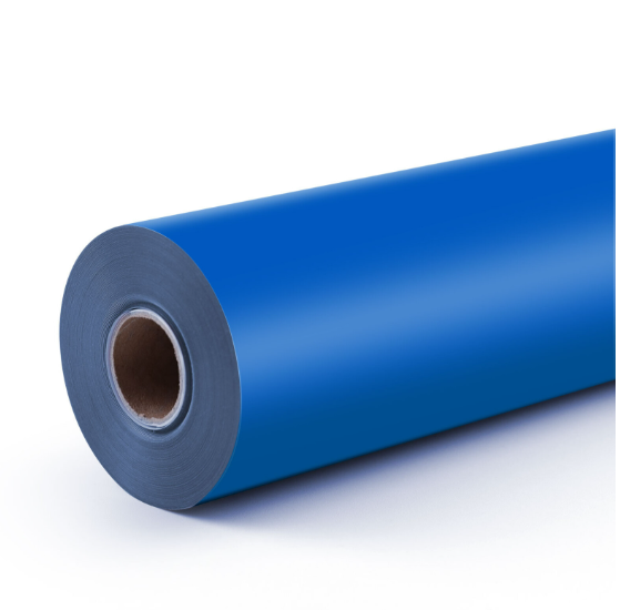 Permanent Adhesive Vinyl Matte - Blue - 30.5 x 180 cm (002104)