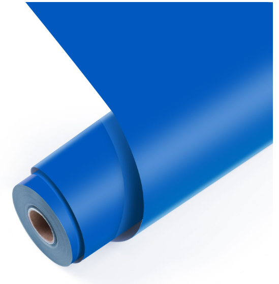 Permanent Adhesive Vinyl Matte - Blue - 30.5 x 180 cm (002104)