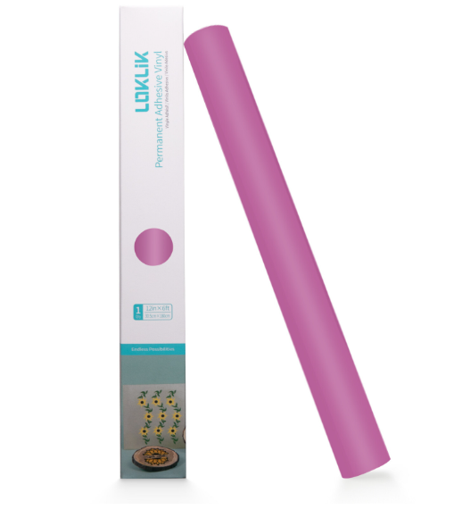 Permanent Adhesive Vinyl Matte - Fuchsia - 30.5 x 180 cm (002128)