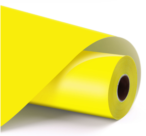 Permanent Adhesive Vinyl Matte - Lemon Yellow - 30.5 x 180 cm (002159)