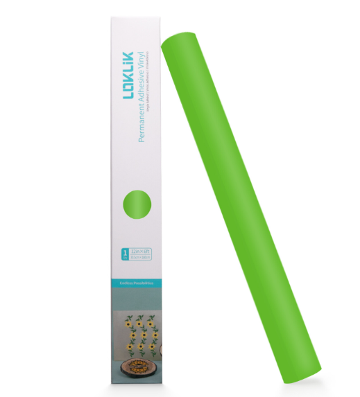 Permanent Adhesive Vinyl Matte - Apple Green - 30.5 x 180 cm (002173)