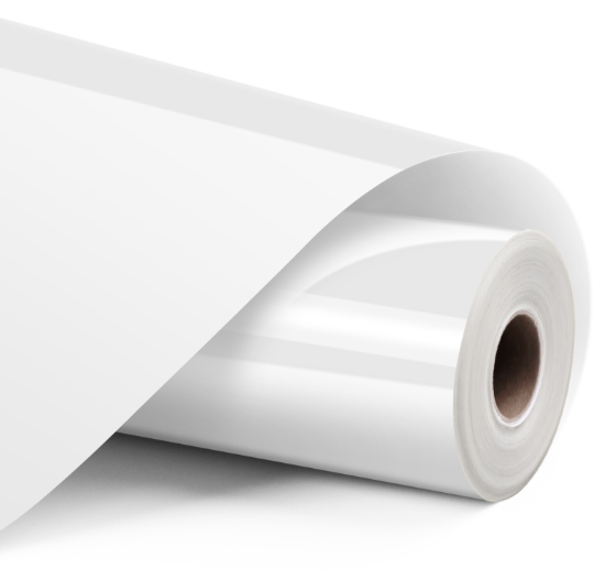 Permanent Adhesive Vinyl Glossy - White - 30.5 x 180 cm (002197)