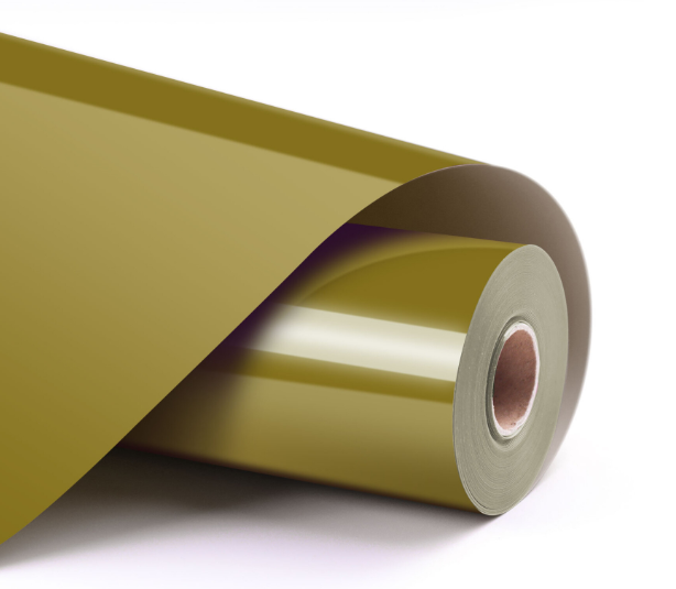 Permanent Adhesive Vinyl Glossy - Golden - 30.5 x 180 cm (002210)