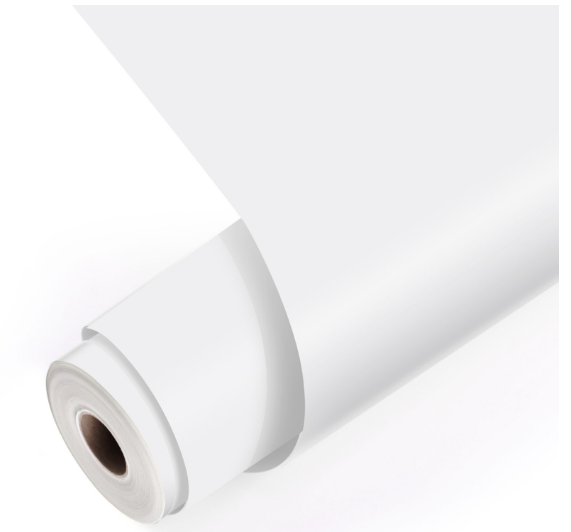 Permanent Adhesive Vinyl Matte 12 m - White - 30.5 x 1200 cm (002746)