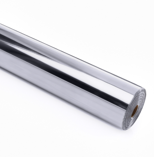 Permanent Adhesive Vinyl Mirror Metallic - Silver - 30.5 x 180 cm (003583)