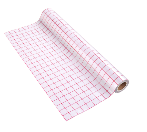 Grid Transfer Tape Roll 30 cm x 3 m - Red (003804)