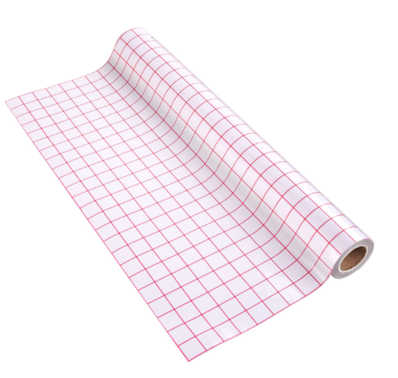 Grid Transfer Tape Roll 30 cm x 15 m - Red (003811)