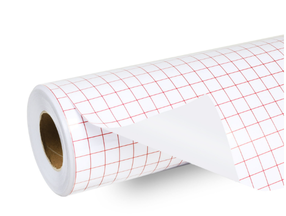 Grid Transfer Tape Roll 30 cm x 15 m - Red (003811)