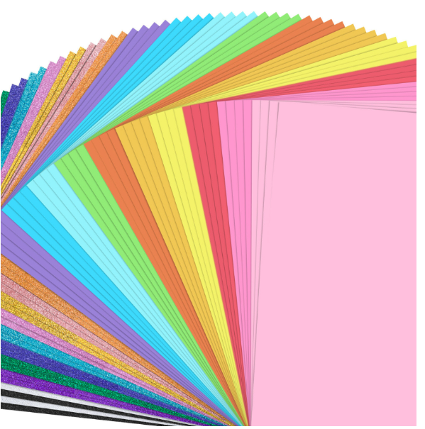 Cardstock Bundle 20 Colors 60 Pack (21,6 x 280 cm) (003996)