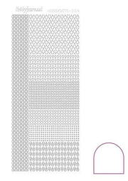 Hobbydots stickervel 004 - White (Adhesive)