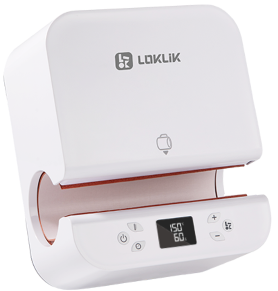 LOKLiK Auto Tumbler Heat Press - LOKLiK Wit (006171)