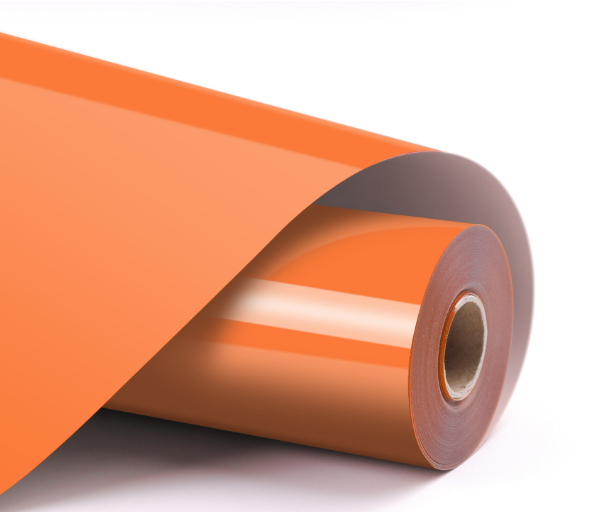 Heat Transfer Vinyl Basic- Orange - 30.5 x 180 cm (006188)