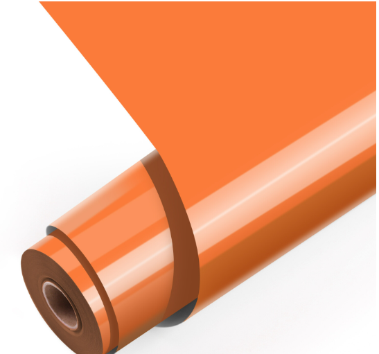 Heat Transfer Vinyl Basic- Orange - 30.5 x 180 cm (006188)