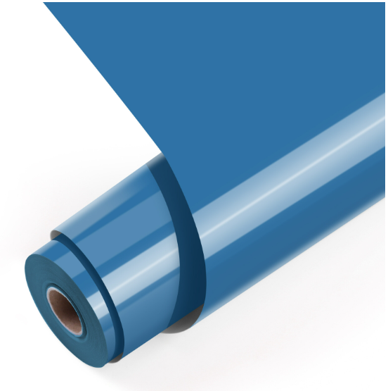 Heat Transfer Vinyl Basic- Ocean Blue - 30.5 x 180 cm (006409)