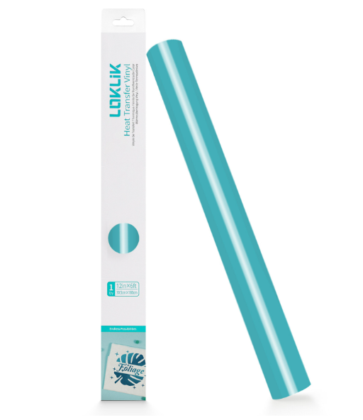 Heat Transfer Vinyl Basic- Aqua Blue - 30.5 x 180 cm (006416)