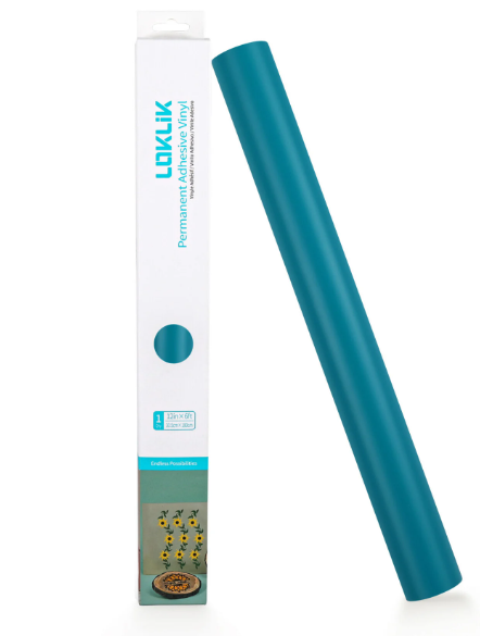 Permanent Adhesive Vinyl Matte - Teal - 30.5 x 180 cm (006492)
