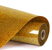 Heat Transfer Vinyl Glitter - Golden - 30.5 x 90 cm (008908)