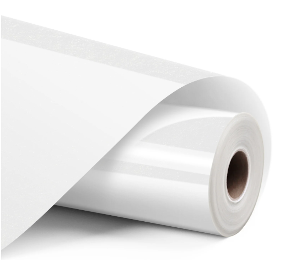 Heat Transfer Vinyl Glitter - White - 30.5 x 90 cm (008915)