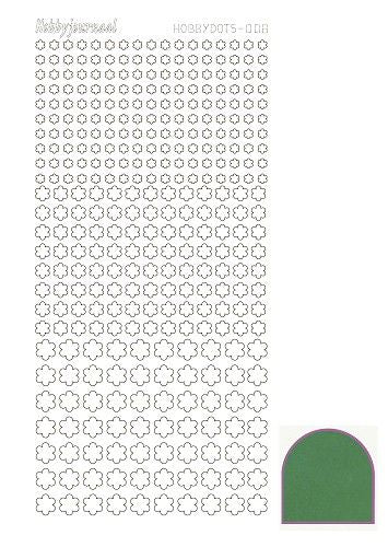 Hobbydots stickervel 008 - Green (Mirror)