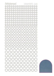 Hobbydots stickervel 008 - Ice (Mirror)