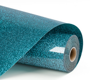 Heat Transfer Vinyl Glitter - Light Blue - 30.5 x 90 cm (009103)