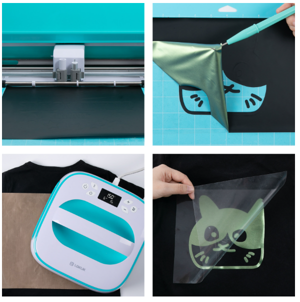 Heat Transfer Vinyl Chameleon - Gold to Green- 30.5 x 90 cm (009110)