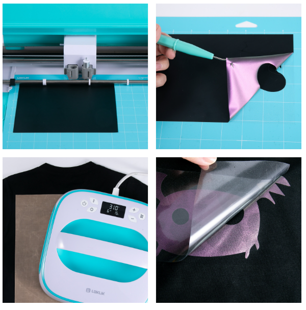 Heat Transfer Vinyl Chameleon - Green to Purple- 30.5 x 90 cm (009134)