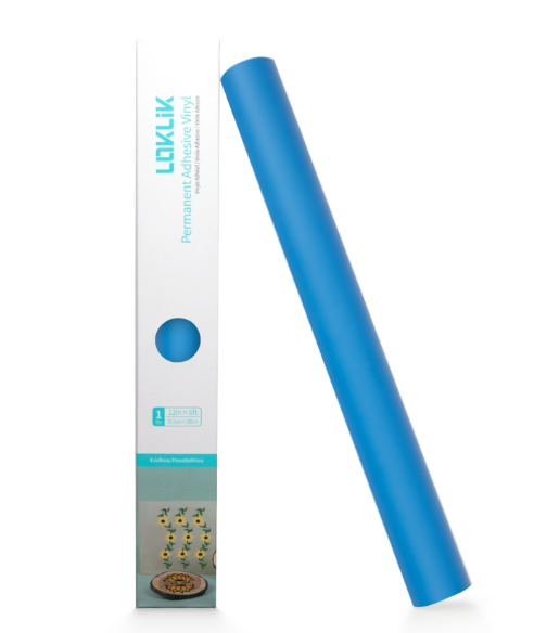 Permanent Adhesive Vinyl Stencil - Light Blue - 30.5 x 180 cm (009158)