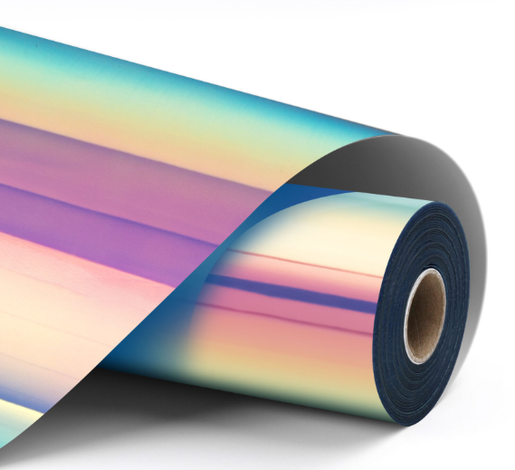 Permanent Adhesive Vinyl Holographic - Bluish Violet - 30.5 x 90 cm (009165)