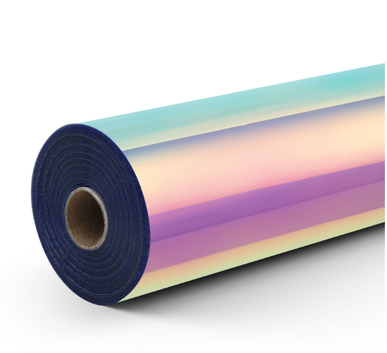 Permanent Adhesive Vinyl Holographic - Bluish Violet - 30.5 x 90 cm (009165)