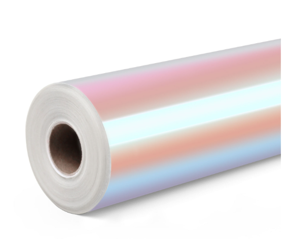 Permanent Adhesive Vinyl Holographic - Pink - 30.5 x 90 cm (009189)
