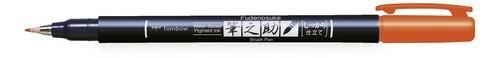 Tombow Brush pen Fudenosuke hard oranje 19-WS-BH28 (380025/0128)
