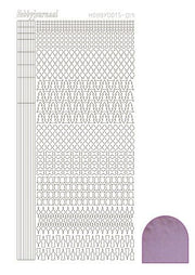 Hobbydots stickervel 015 - Candy (Mirror)